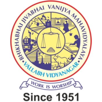 Bhikhabhai Jivabhai Vanijya Mahavidyalaya logo