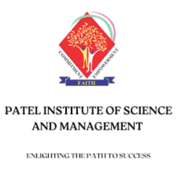Patel Institute of Science and Management. logo