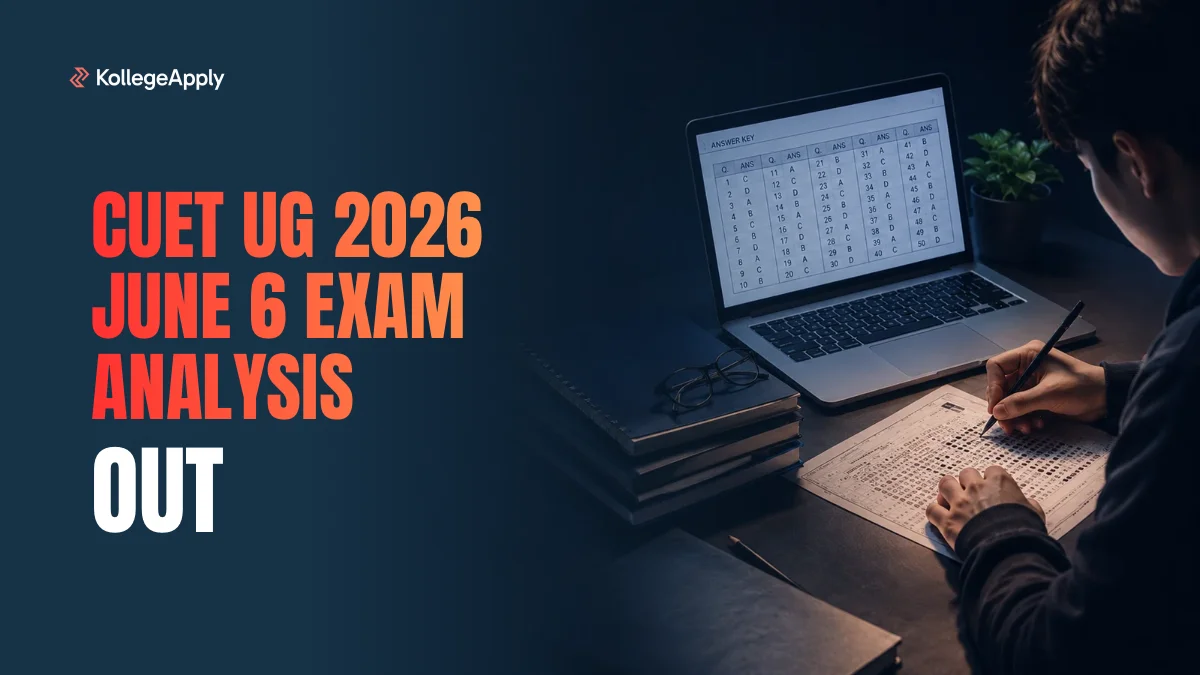 CUET UG 2026 June 6 Exam Analysis OUT, Check Subject-Wise Student Feedback