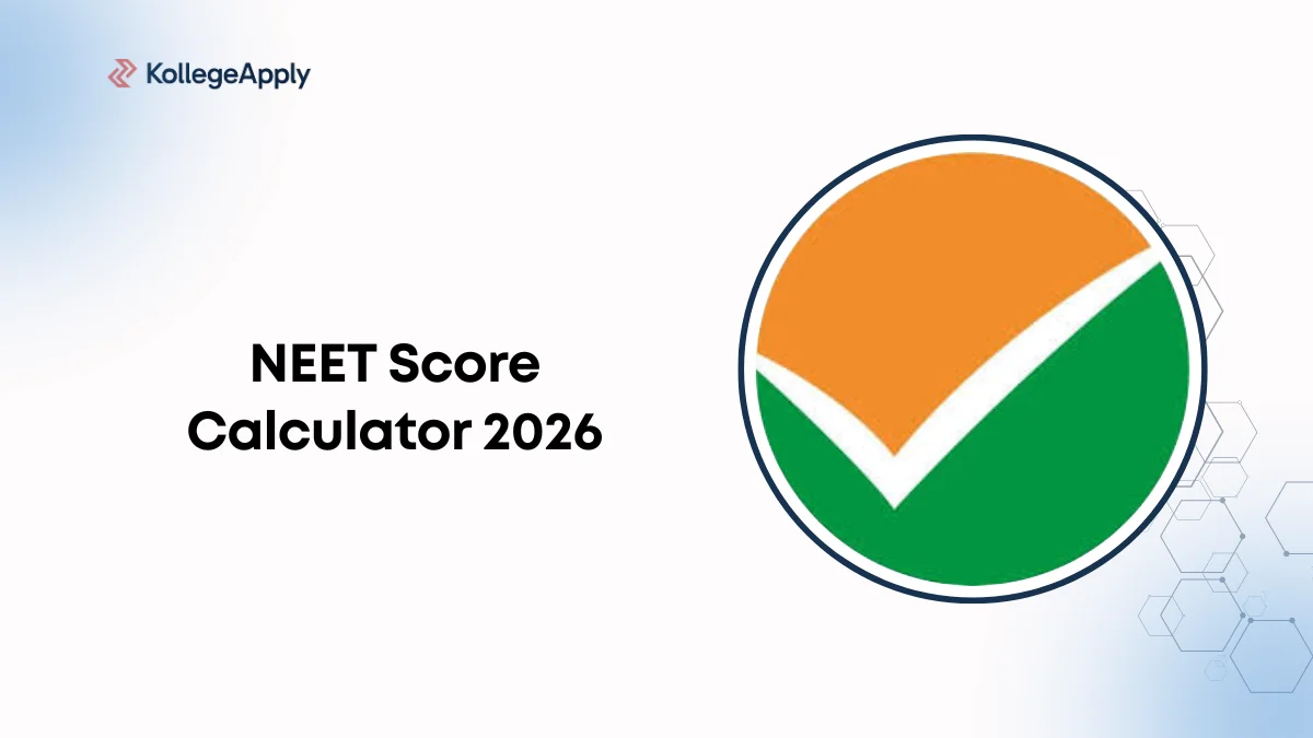 NEET Score Calculator 2026, Marks vs Rank Analysis