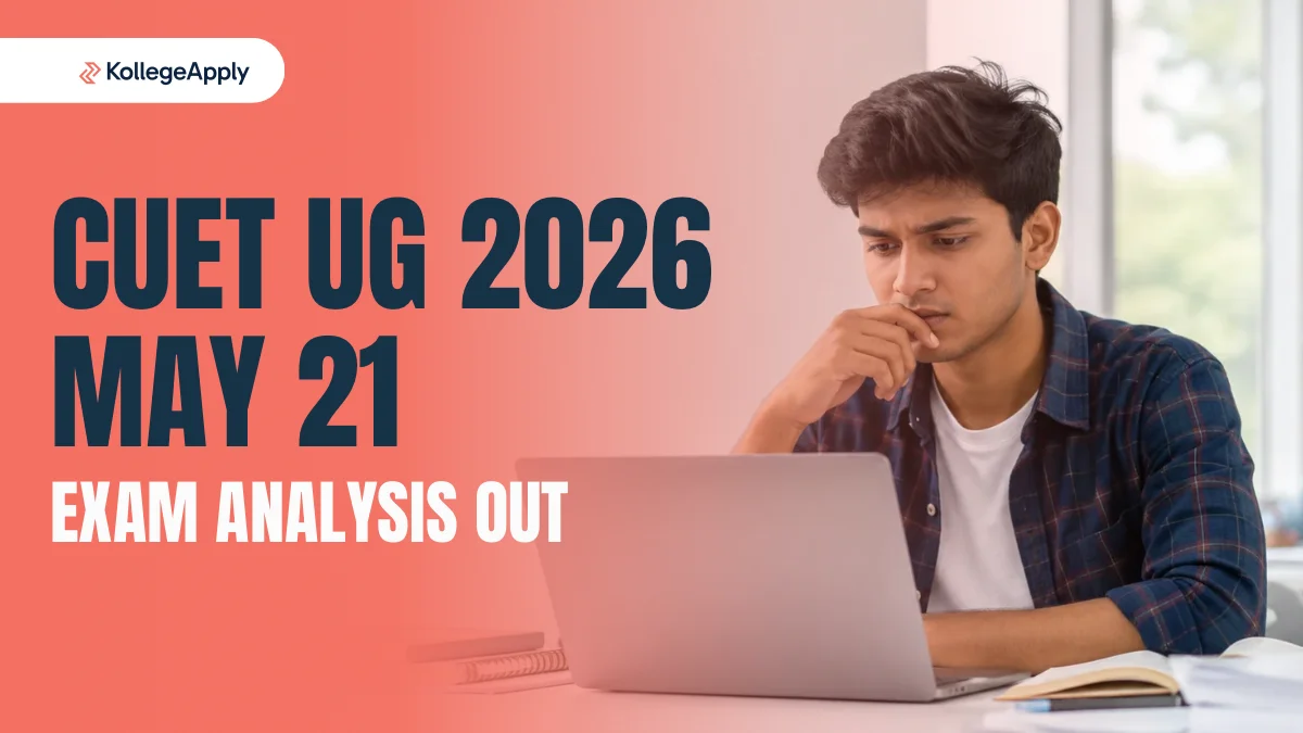 CUET UG 2026 May 21 Exam Analysis OUT, Check Difficulty Level