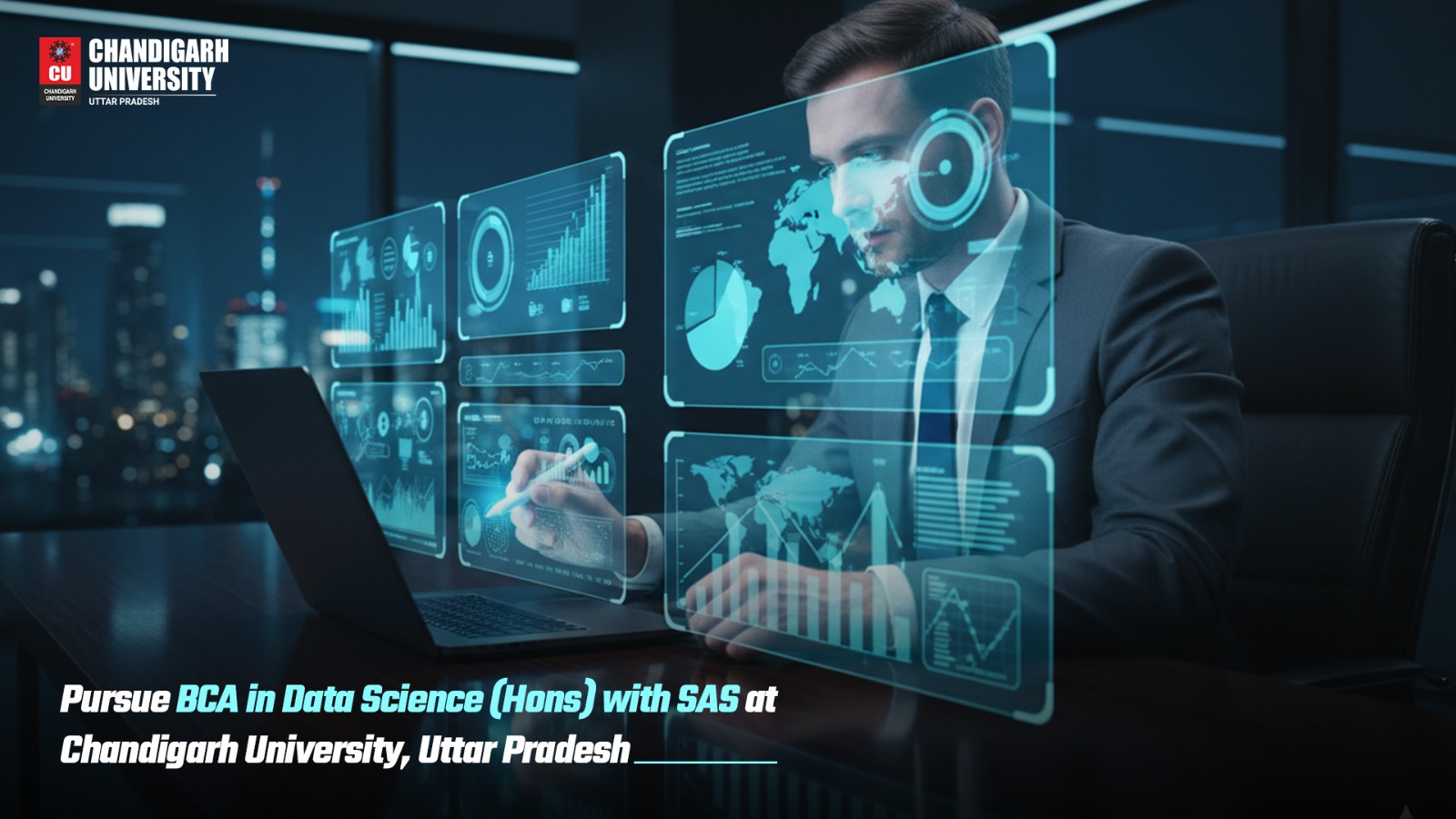 BCA Data Science (Hons) with SAS at Chandigarh University UP: Fees ...