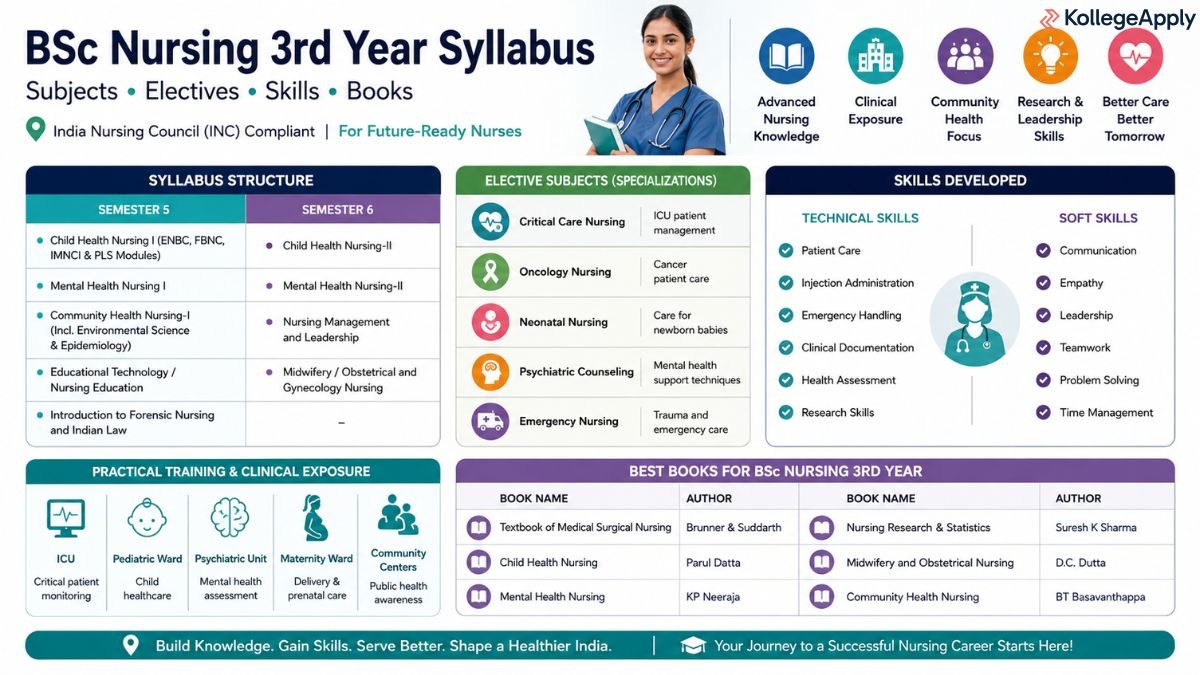 BSc nursing 3rd year syllabus