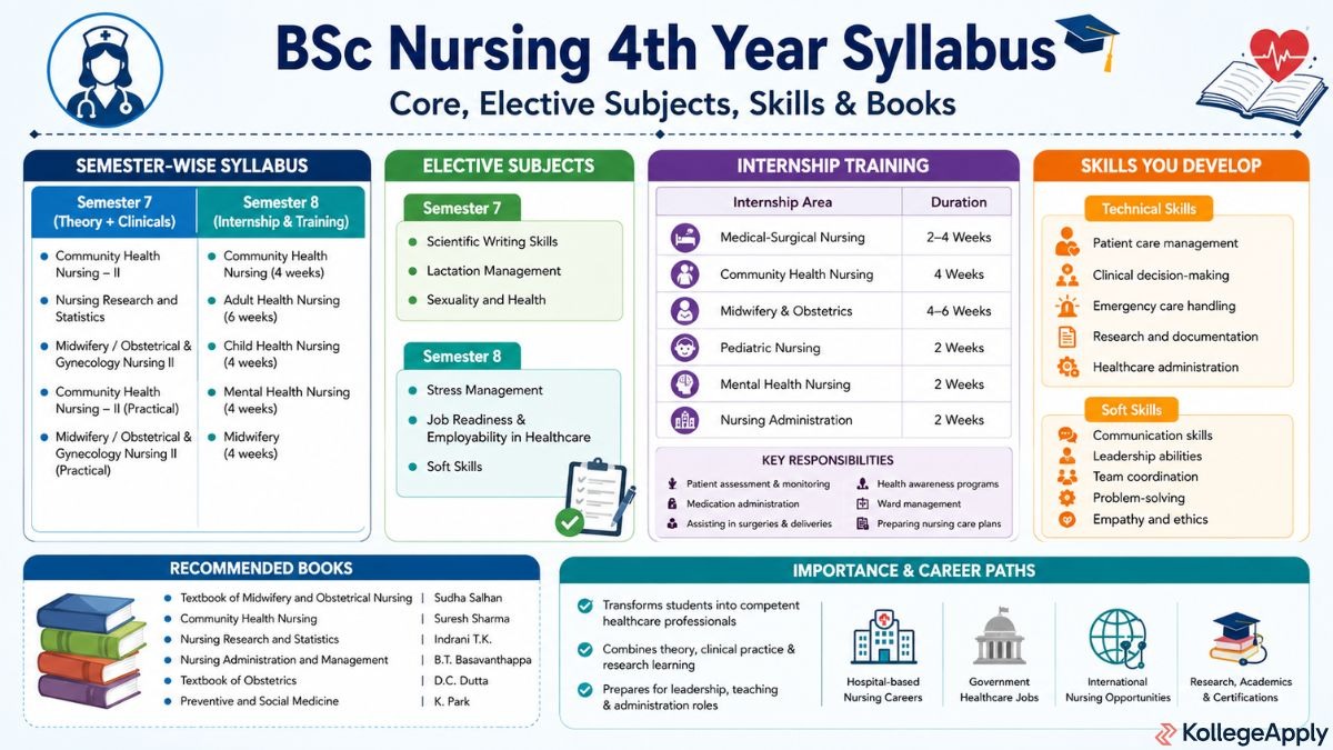 BSc Nursing 4th year Syllabus