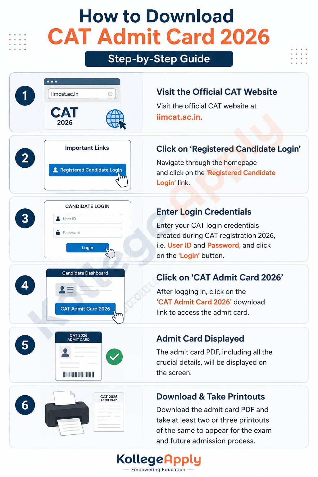 CAT Admit Card 2026