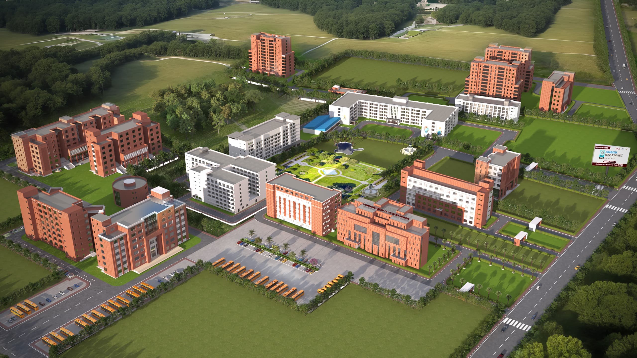 CGC Jhanjeri Main Building