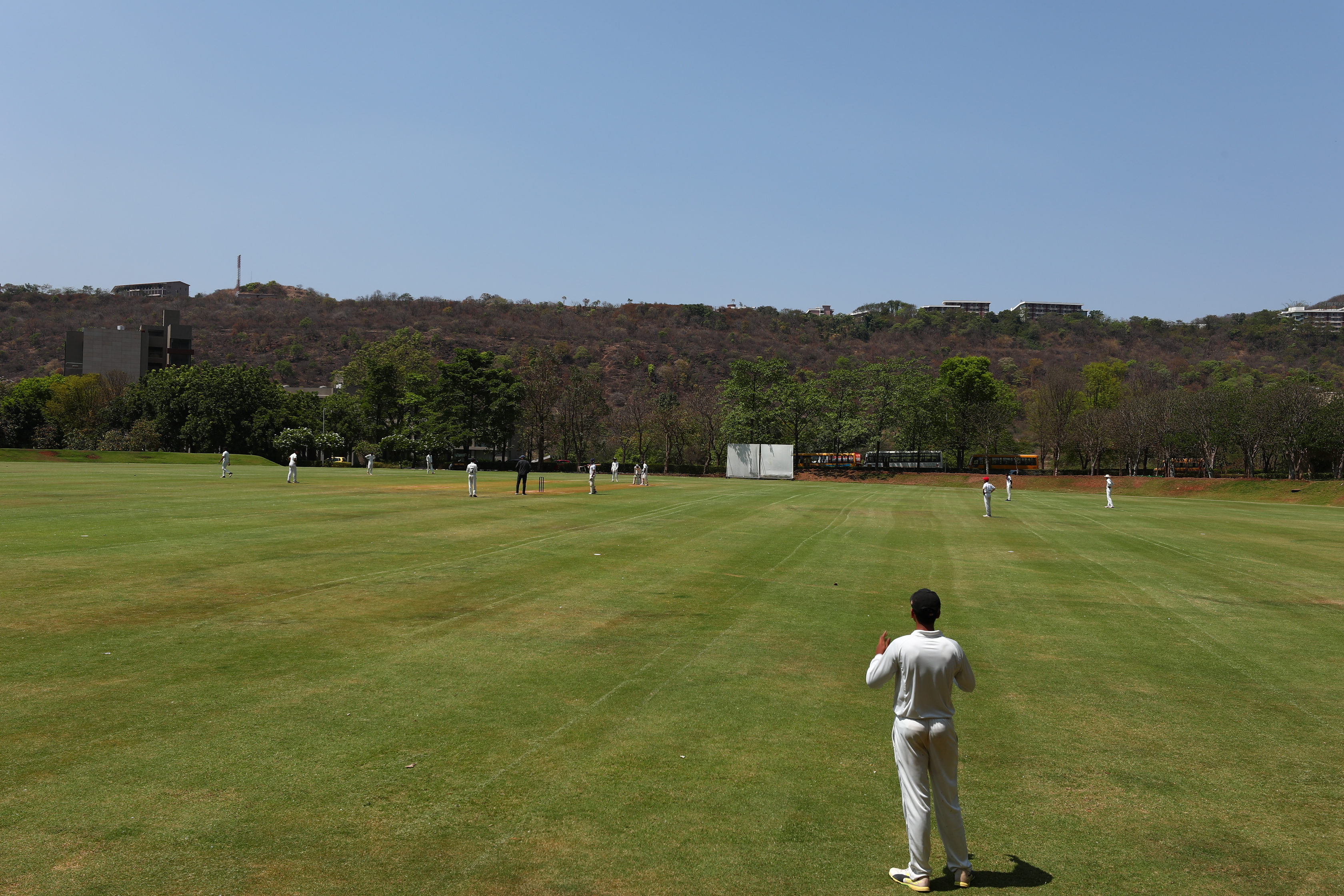 FLAME University Cricket Stadium