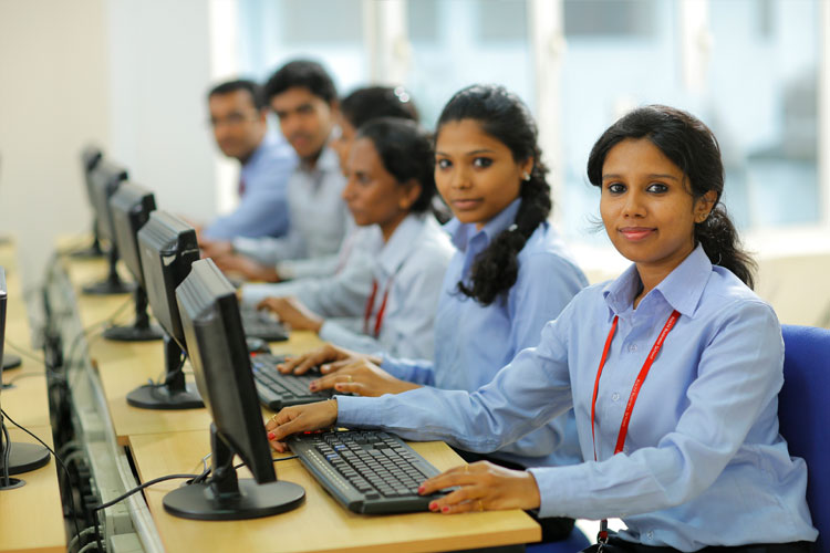 Kochi Business School Computer lab