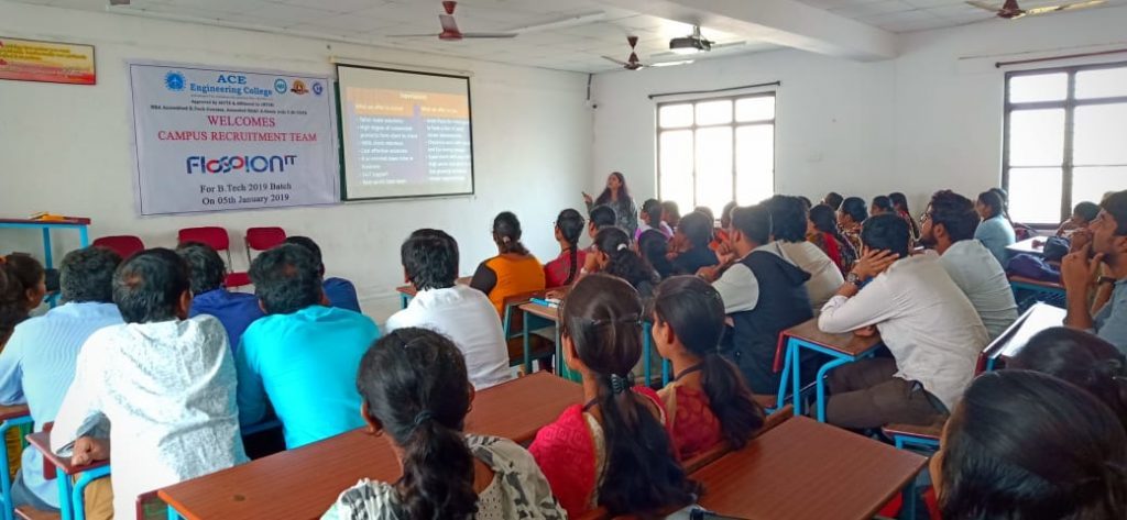 ACE Engineering College Classroom