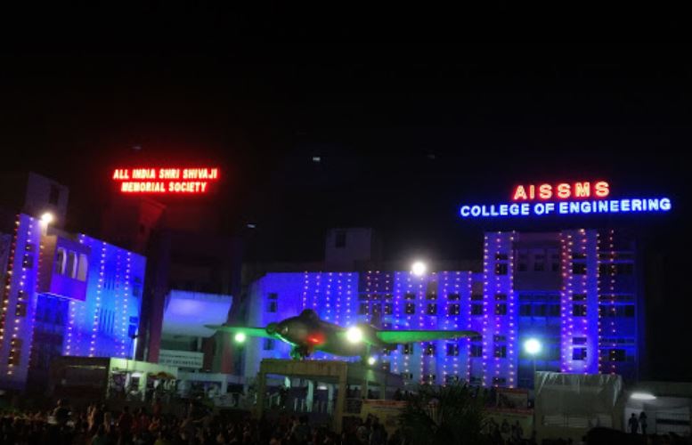 AISSMS College of Engineering Night View
