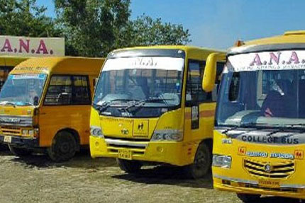 ANA Group of Institutions Transport Facility