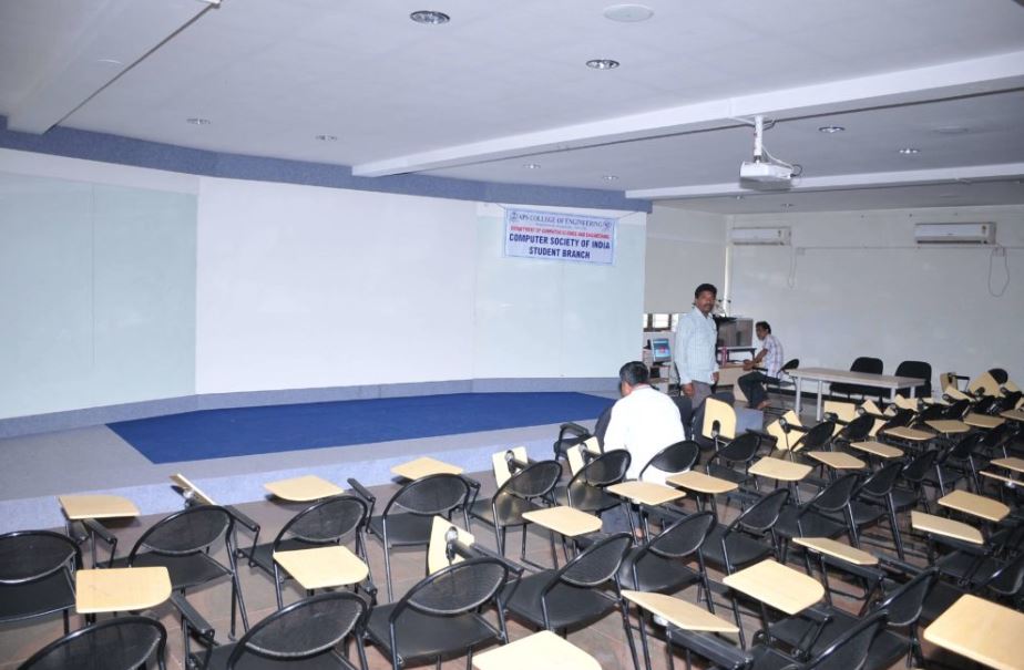 APS College of Engineering Seminar hall