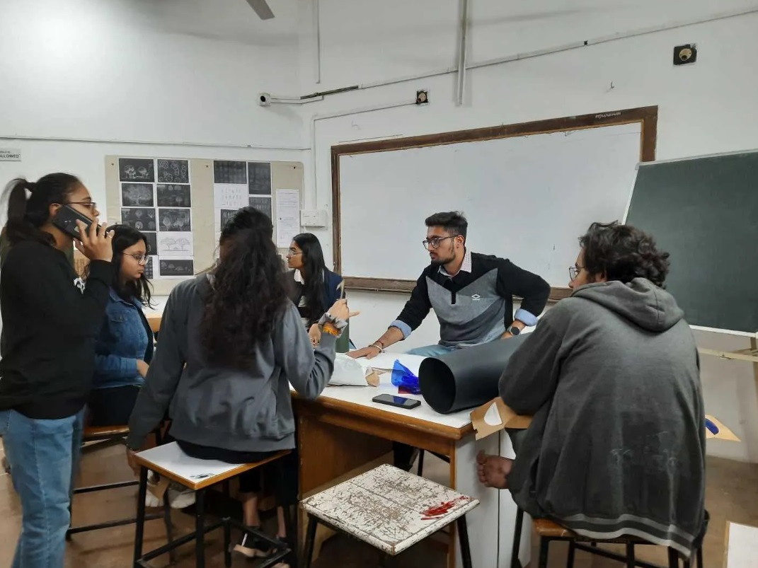 Arvindbhai Patel Institute of Environmental Design Classroom
