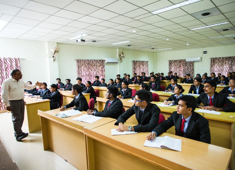 Bhavan's Royal Institute of Management Classroom