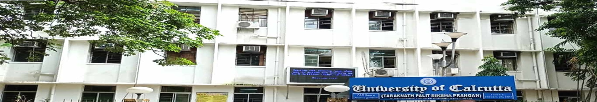 University of Calcutta Campus Building