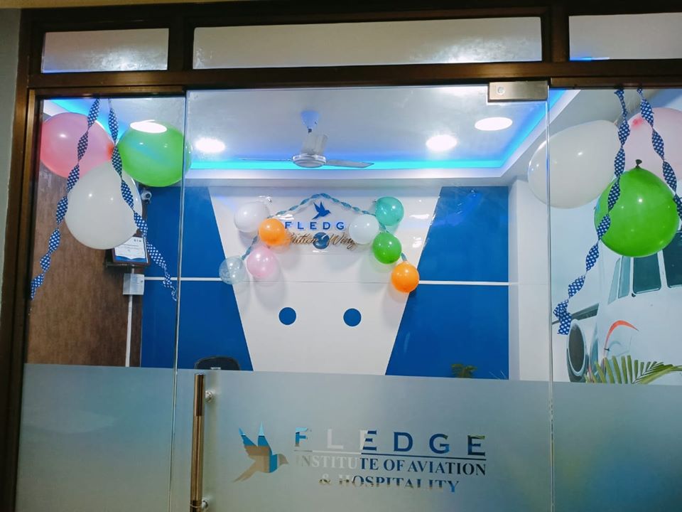Fledge Institute of Aviation & Hospitality Entrance