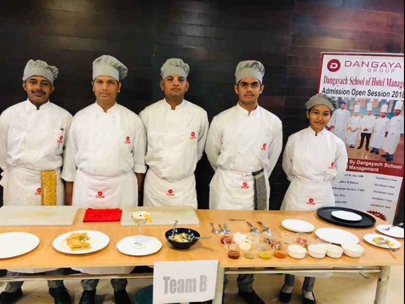 Dangayach School of Hotel Management Students Work