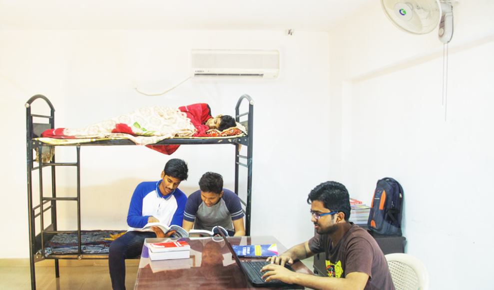 Dhaanish Ahmed College of Engineering Hostel Room