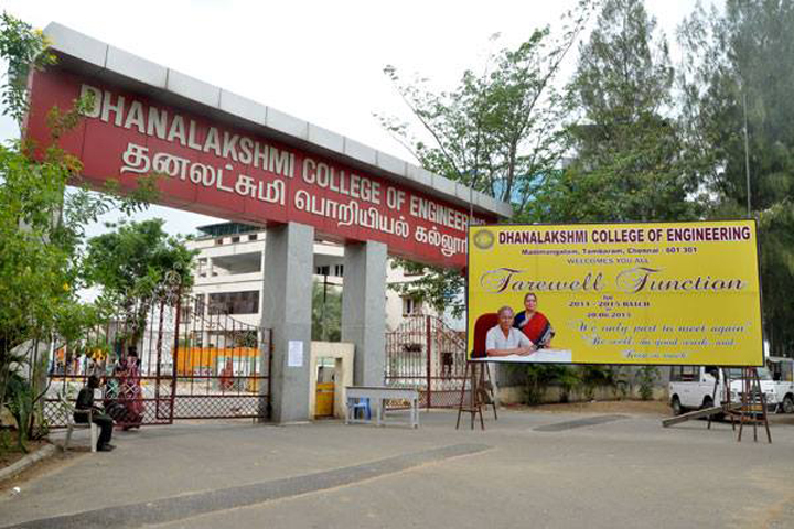Dhanalakshmi College of Engineering Entrance