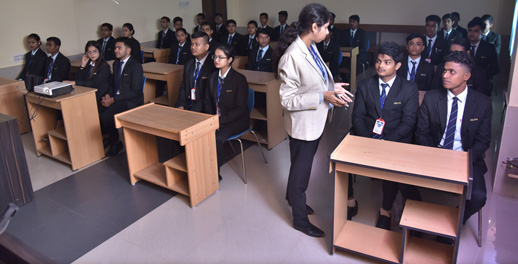 Dolphin School of Hotel Management Classroom