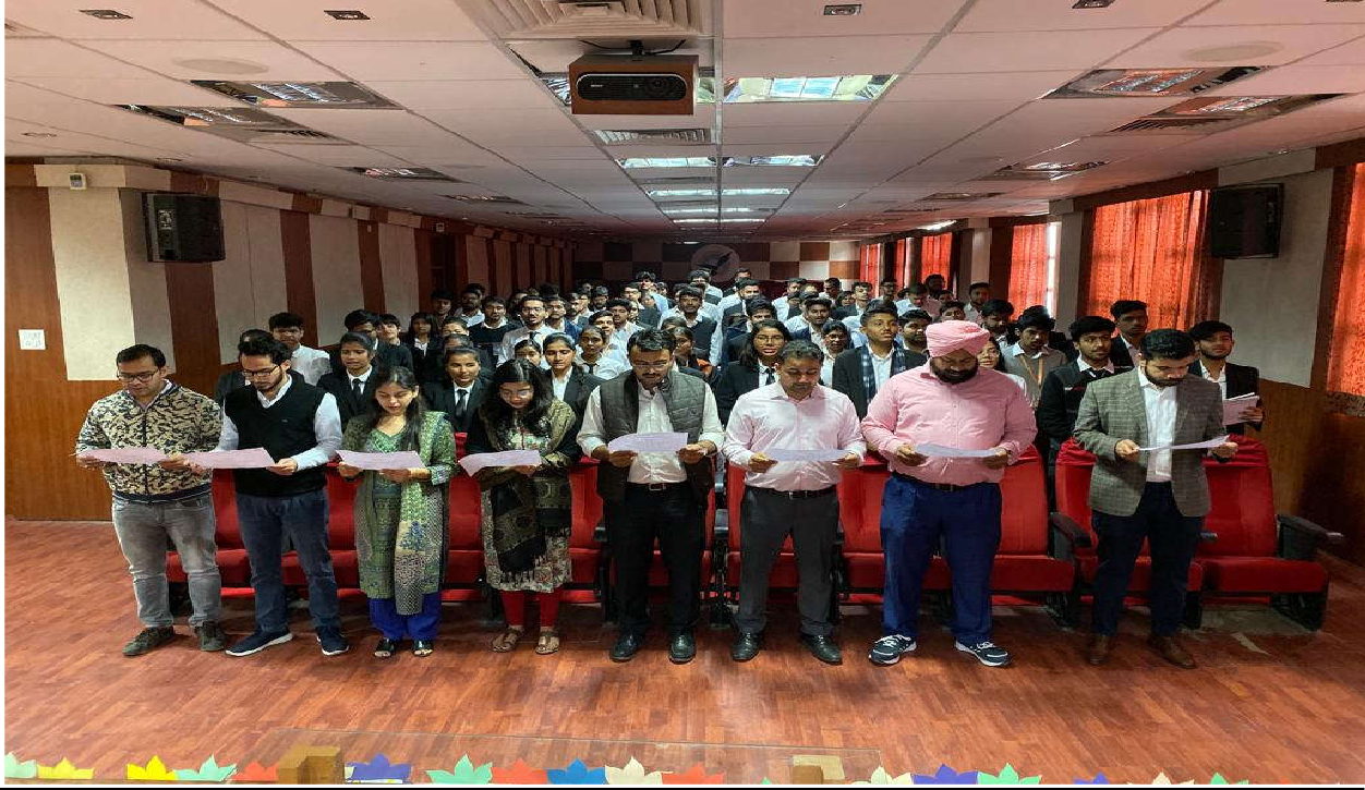 NLU Sonepat Seminar hall