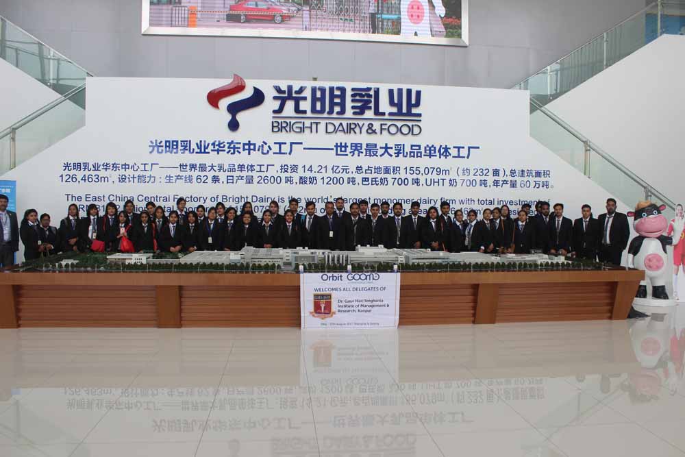 Dr. Gaur Hari Singhania Institute of Management and Research Industrial Visit