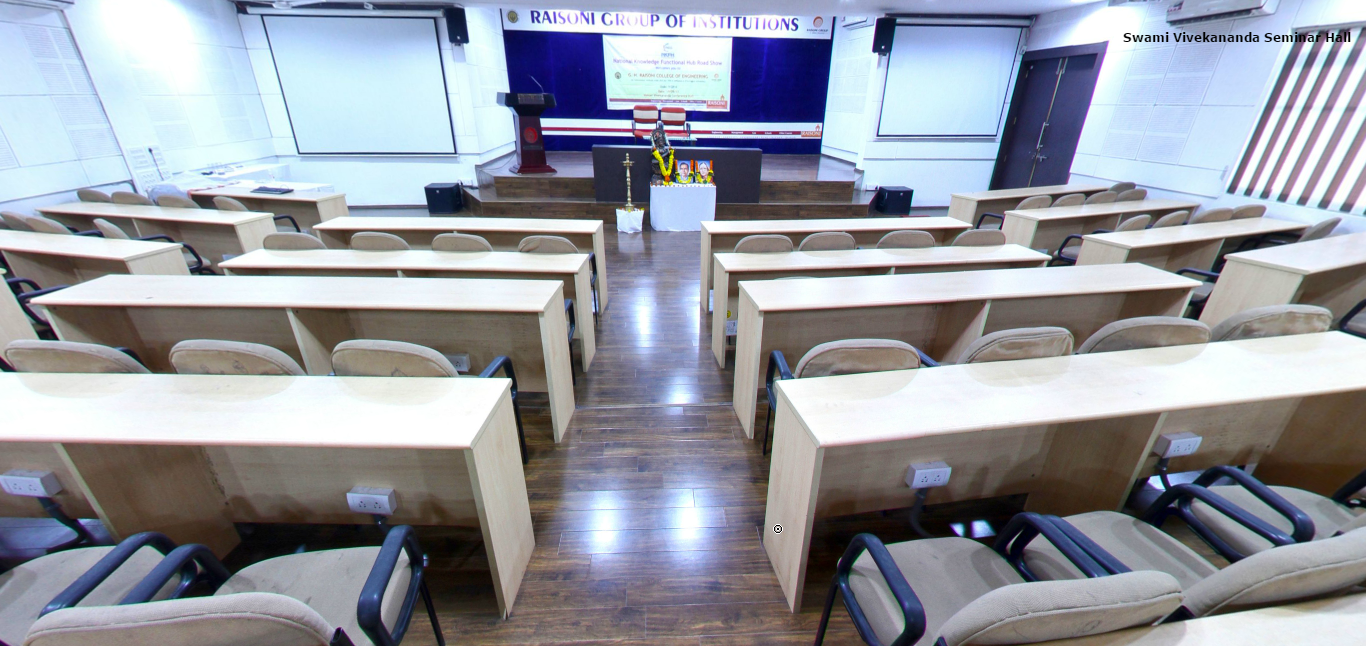 GH Raisoni College of Engineering Seminar hall