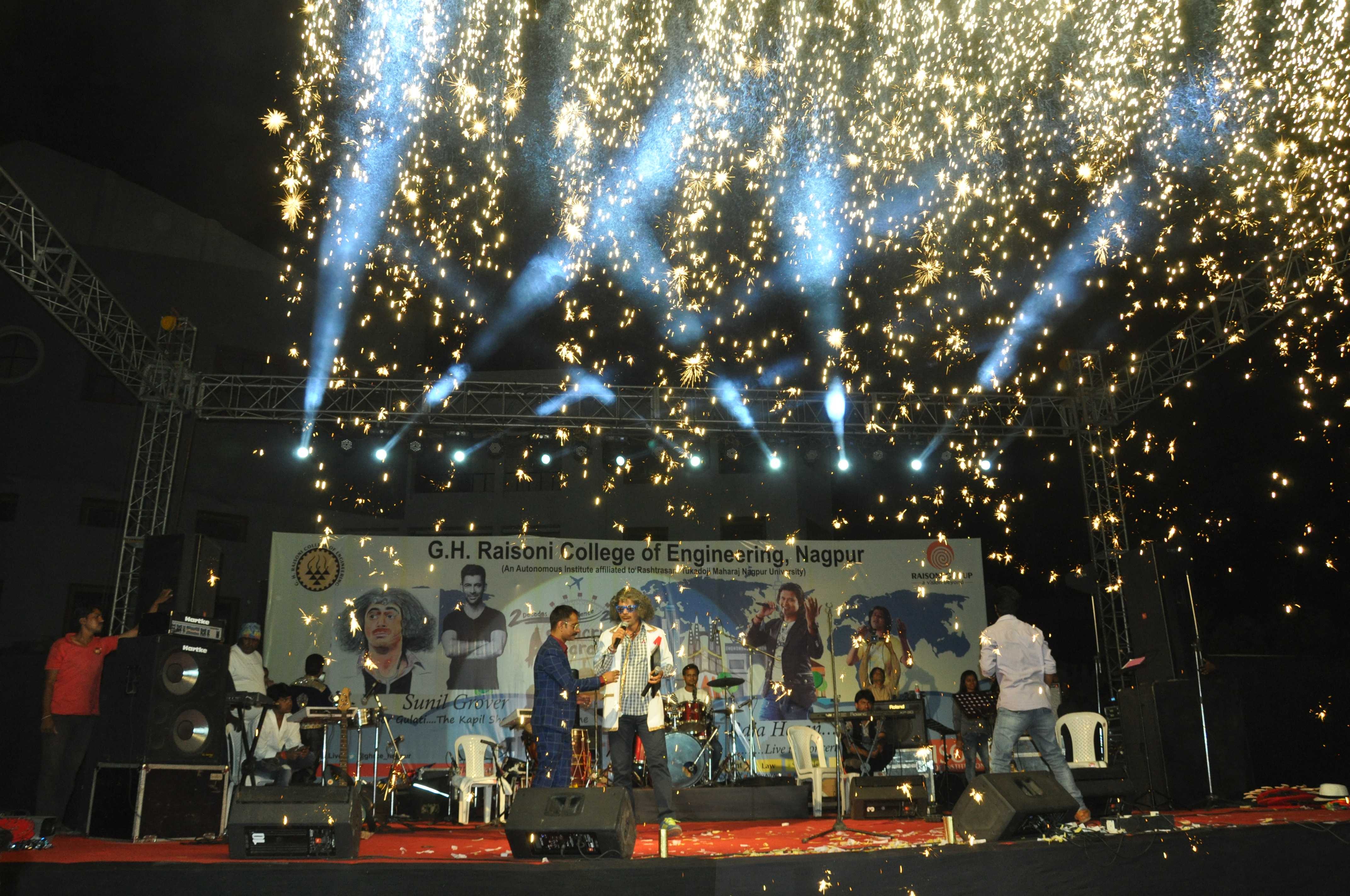 GH Raisoni College of Engineering Celebrity Visit