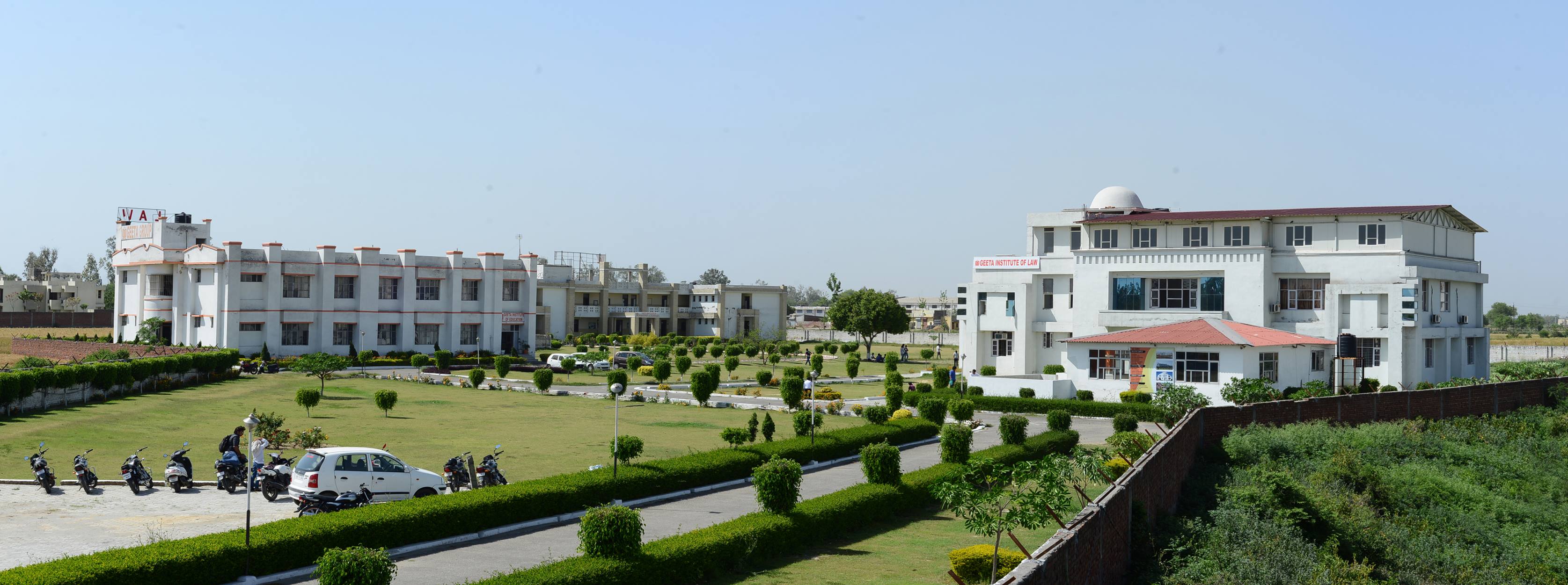 Geeta Institute of Law Campus View