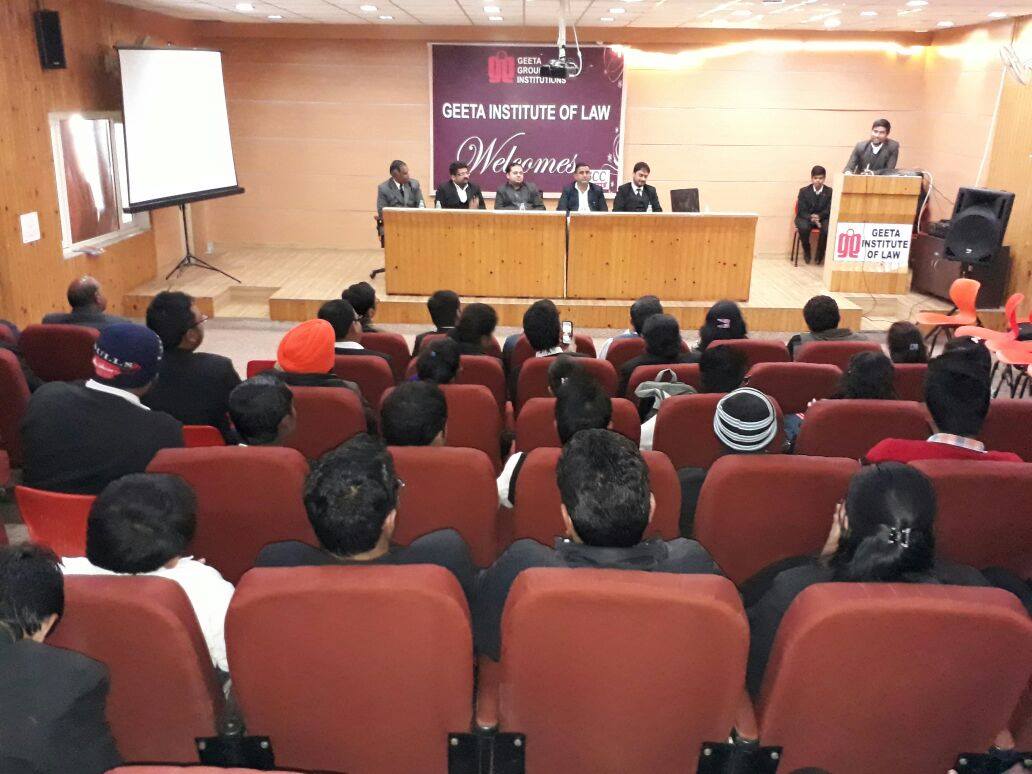 Geeta Institute of Law Moot Court