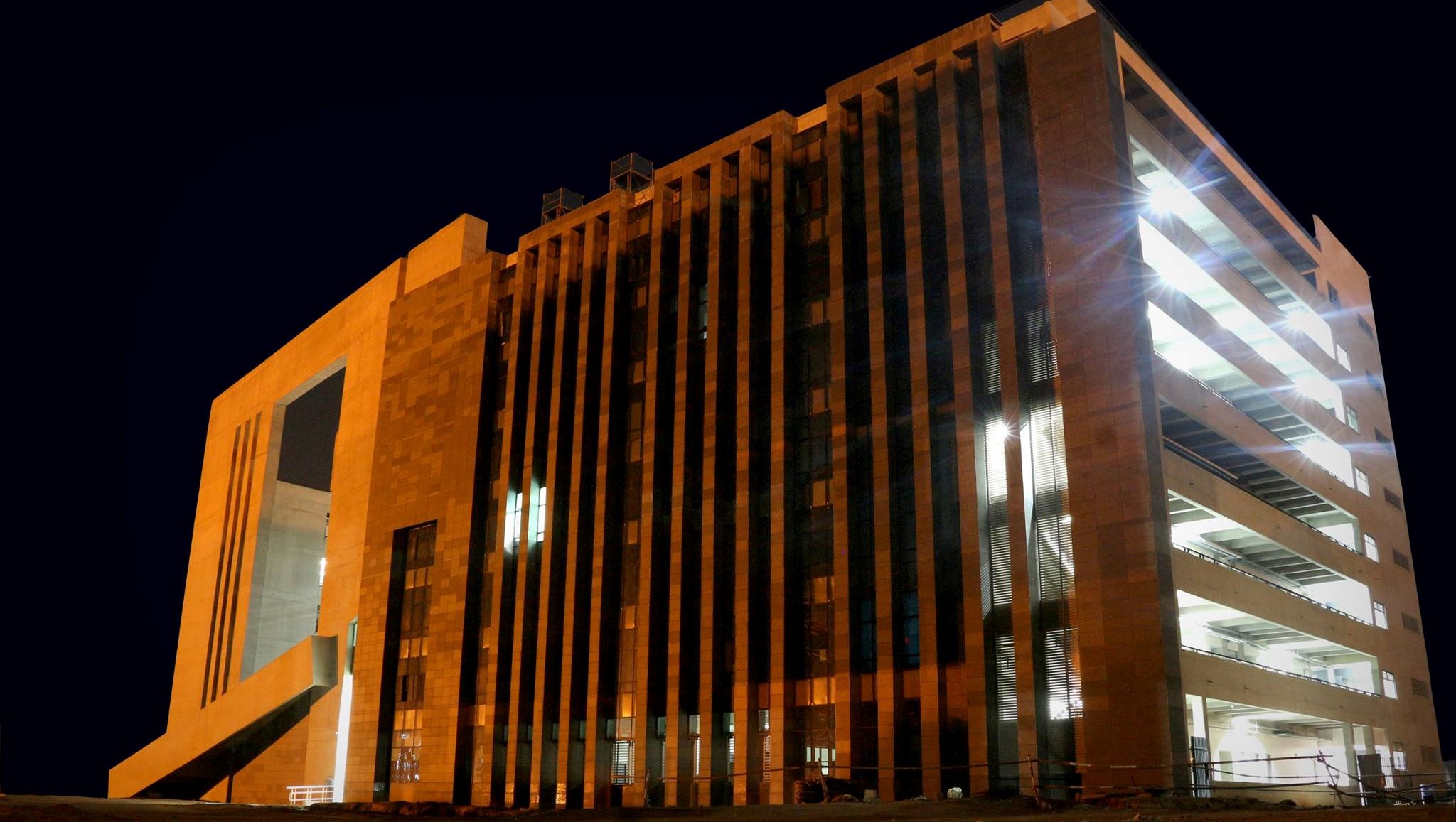 IIT Hyderabad Night View