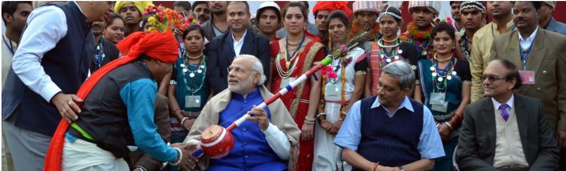 Indira Kala Sangit Vishwavidyalaya - IKSVV Celebrity Visit