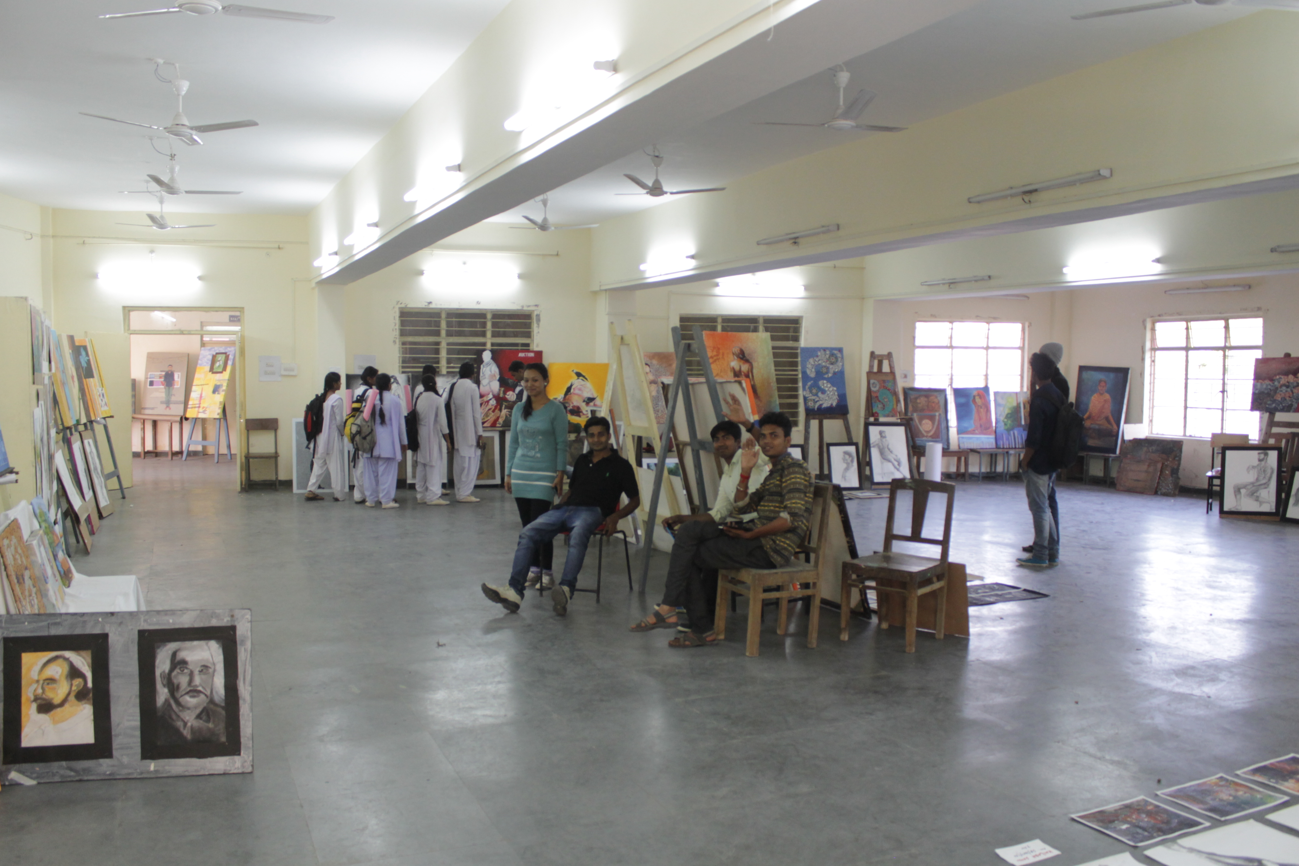 Indira Kala Sangit Vishwavidyalaya - IKSVV Exhibitions