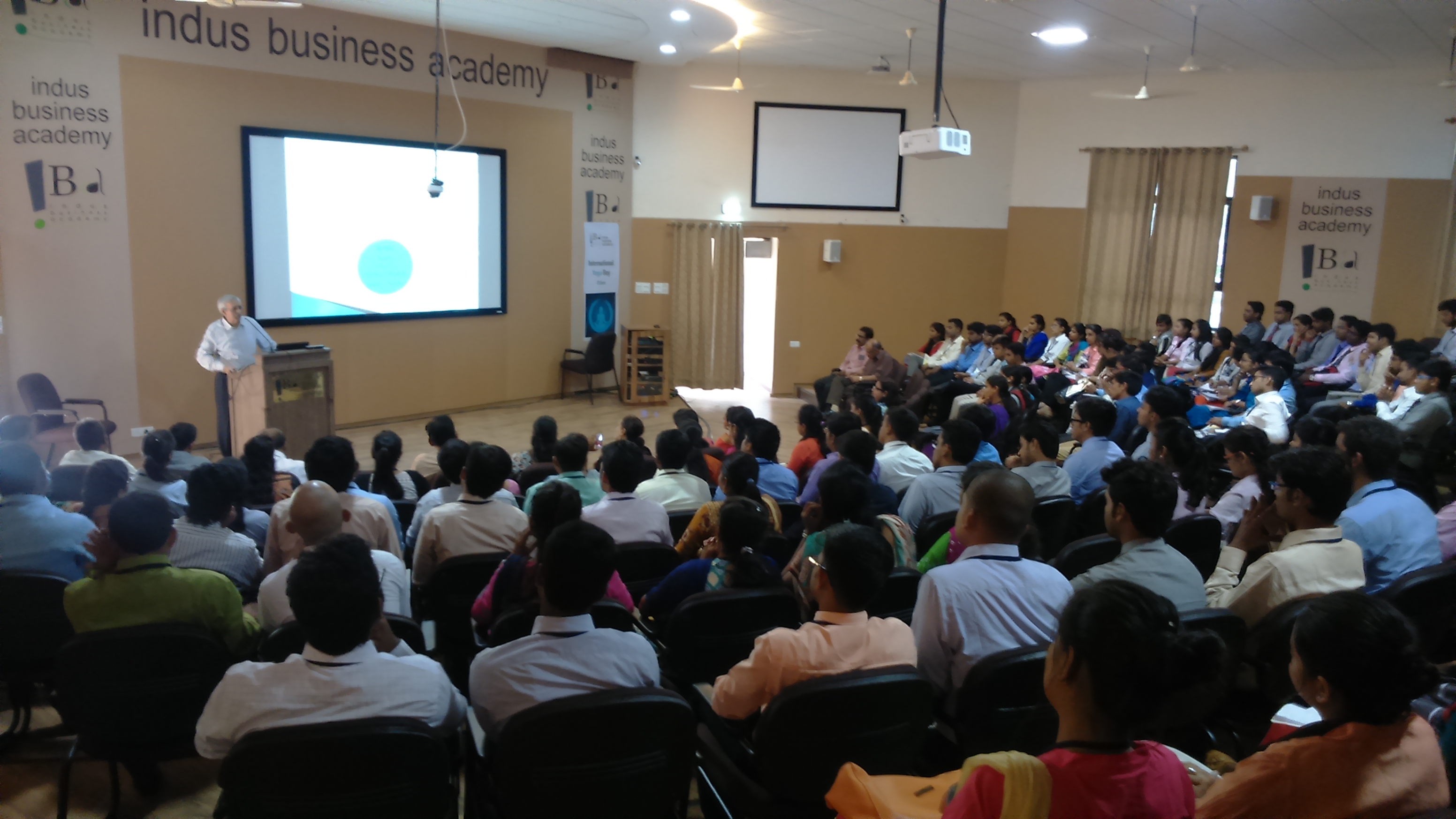 Indus Business Academy Auditorium