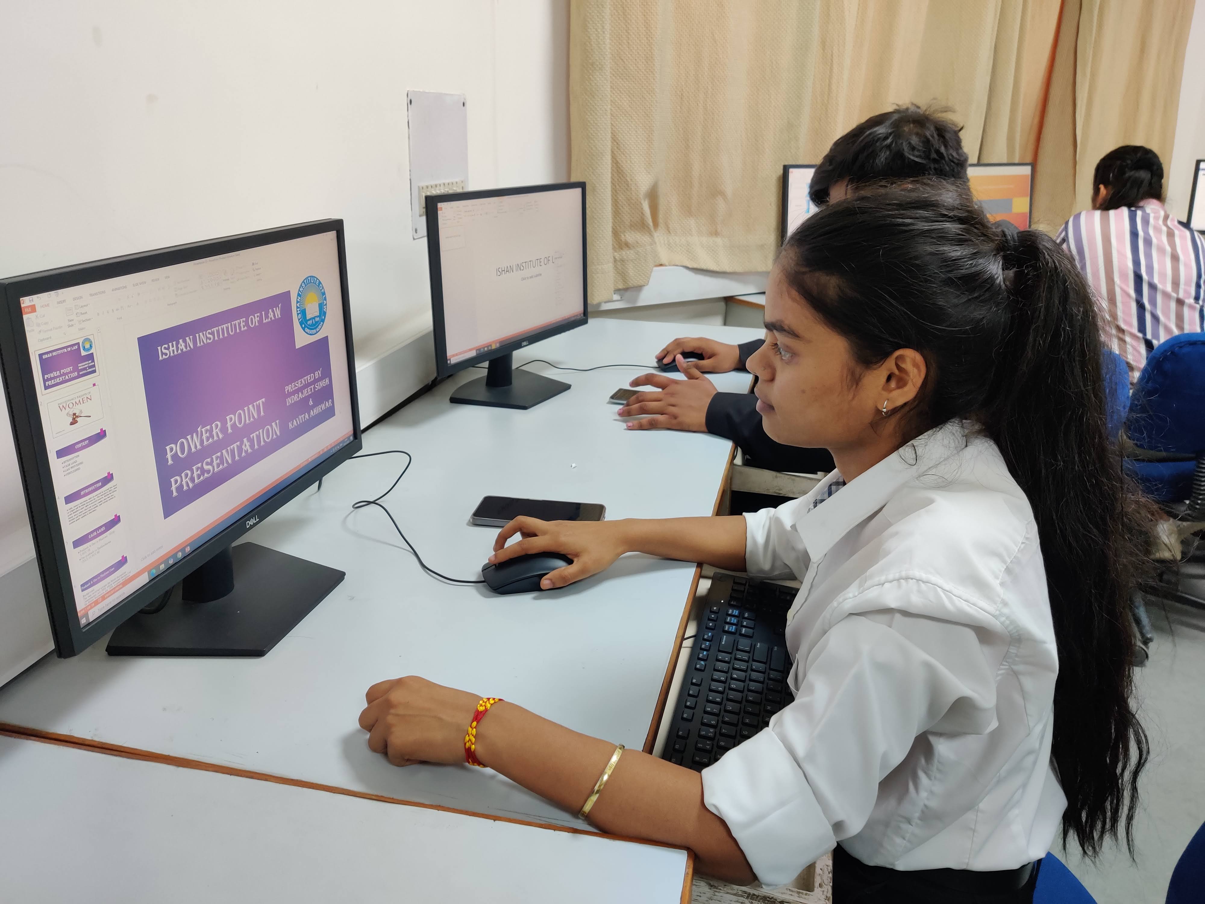 Ishan Institute of Law Students Work