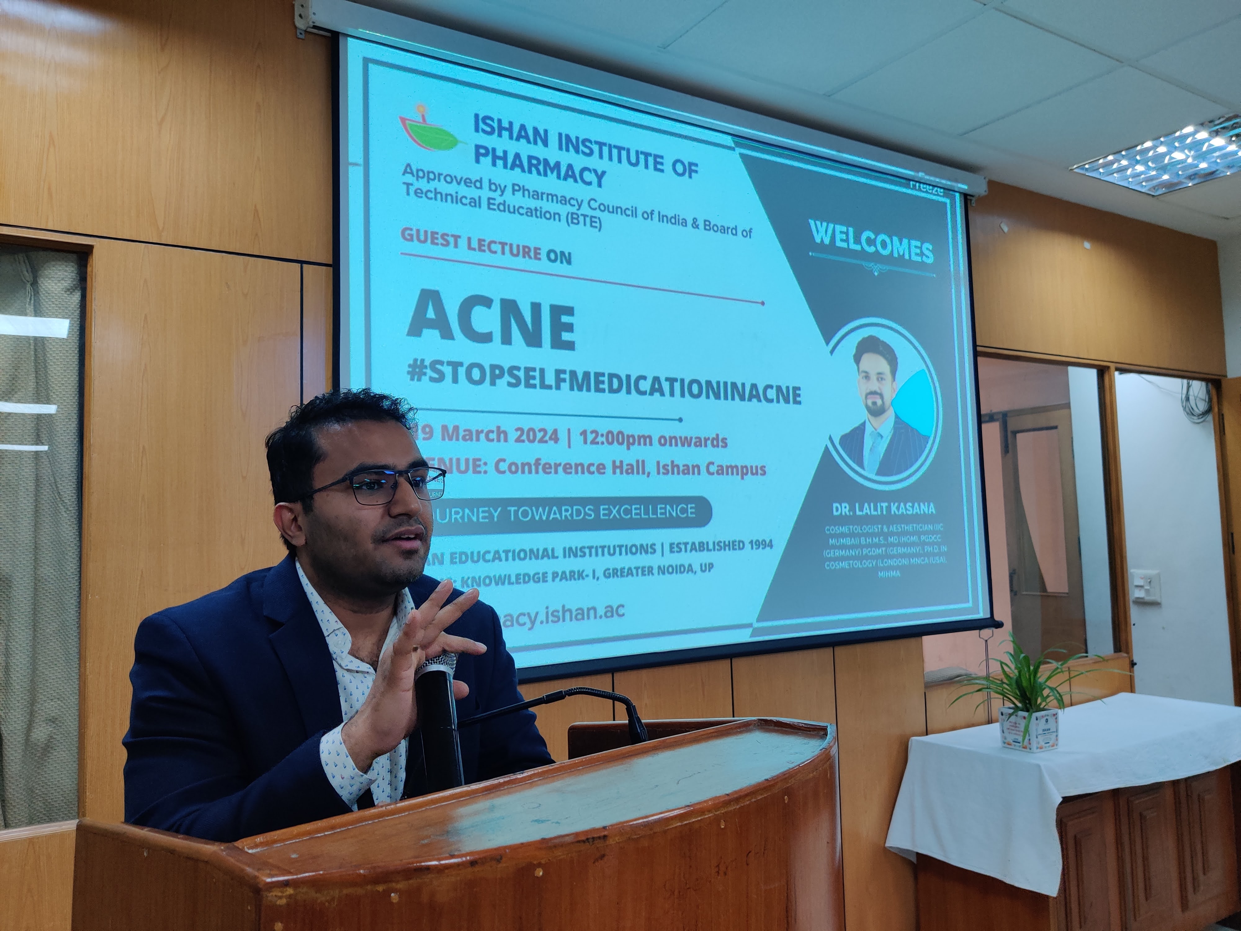 Ishan Institute of Pharmacy Guest Lectures(1)