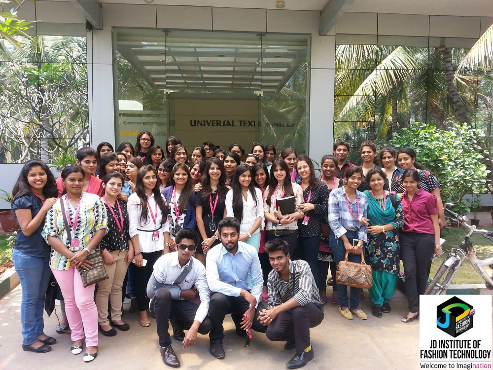 JD Institute of Fashion Technology Hyderabad Industrial Visit