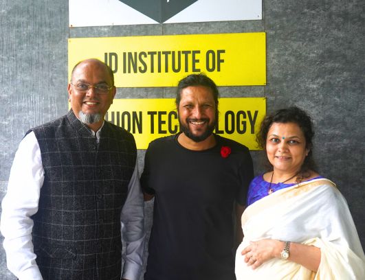 JD Institute of Fashion Technology Mumbai Celebrity Visit(19)