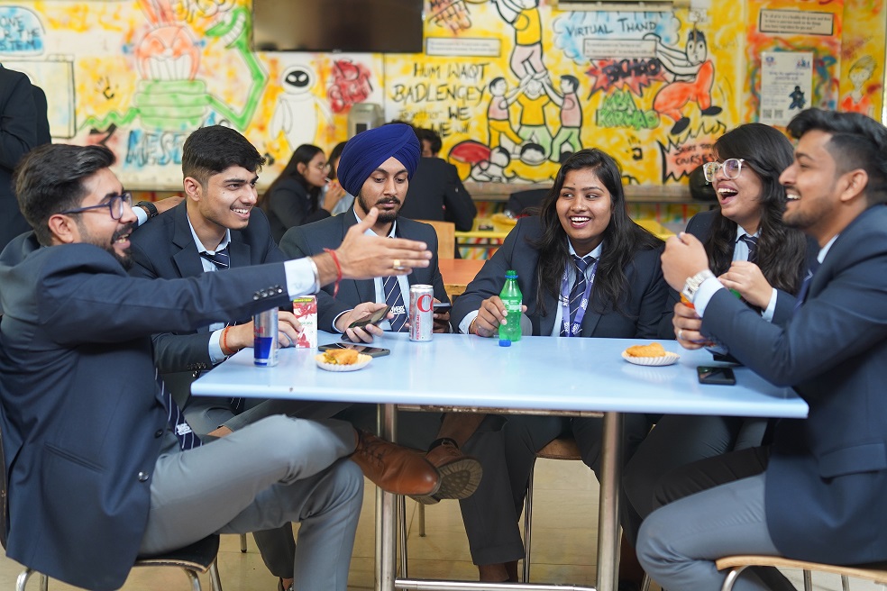 JK Business School Cafeteria / Mess
