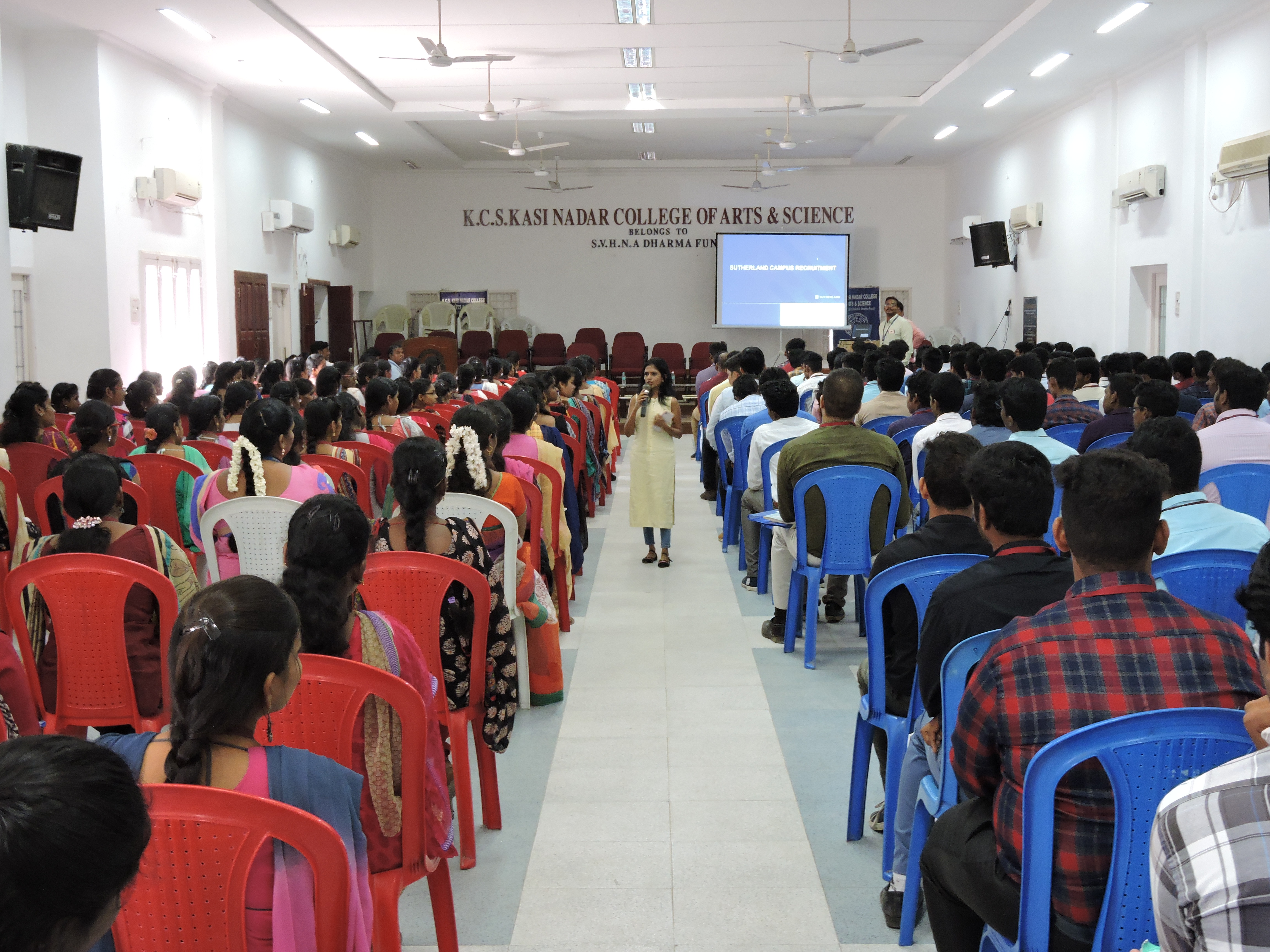 K.C.S Kasi Nadar College of Arts and Science Auditorium