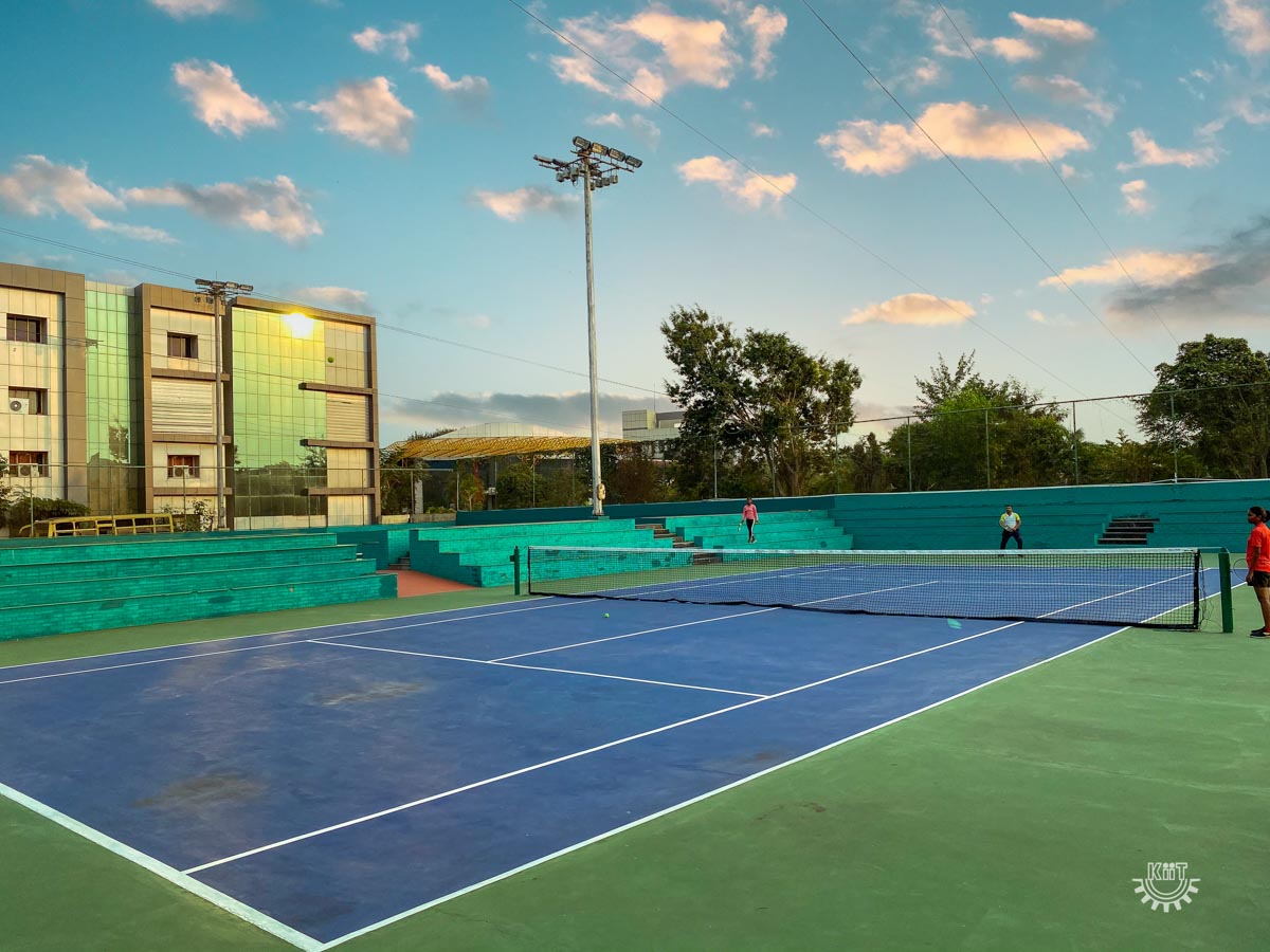 KIIT School of Design Lawn Tennis Court