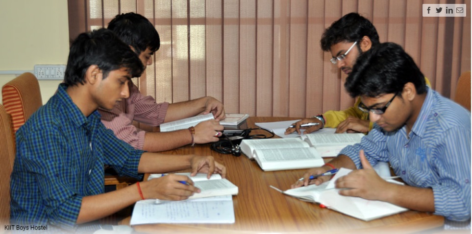 KIIT School of Law Hostel Room