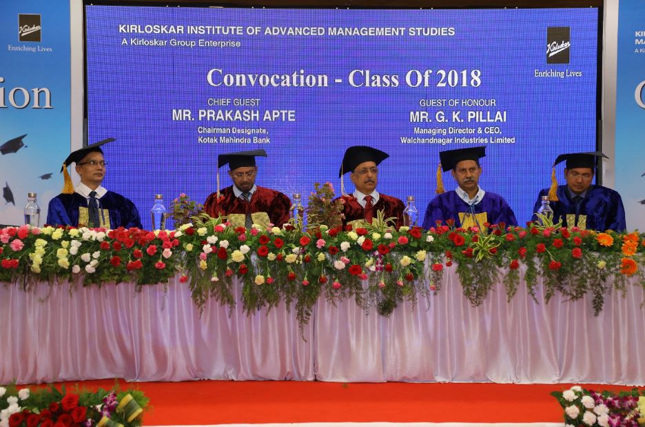 Kirloskar Institute of Management, Harihar Convocation