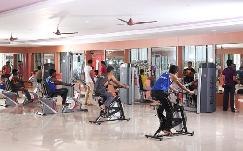 K Ramakrishnan College of Engineering Gymnasium
