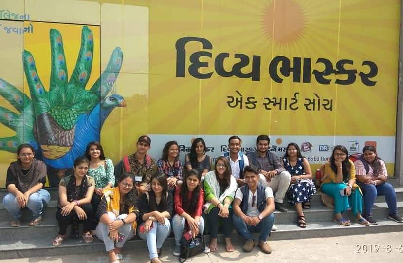 L.J. Institute of Media and Communications Industrial Visit(1)