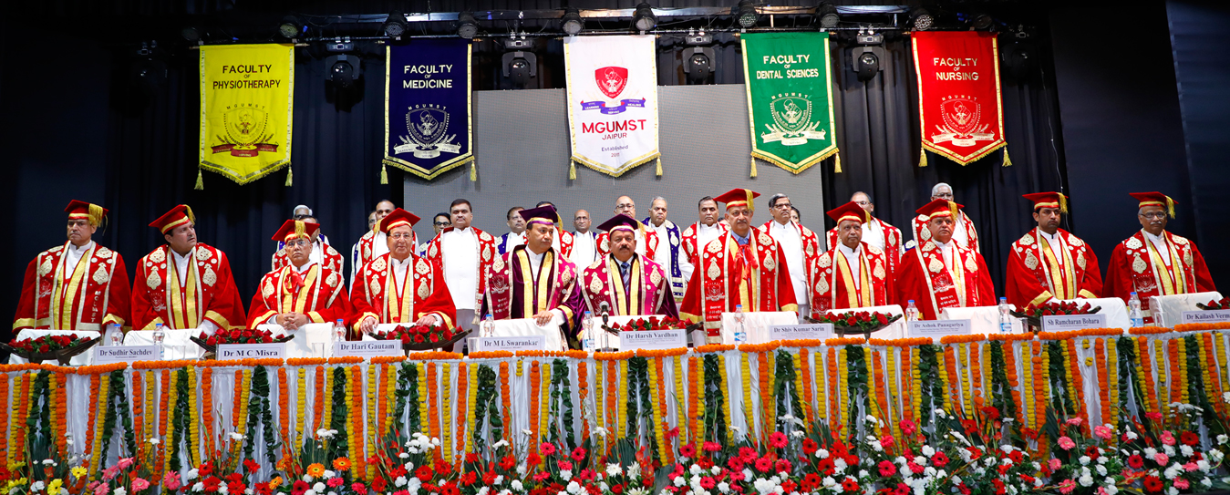 Mahatma Gandhi University of Medical Sciences and Technology Convocation