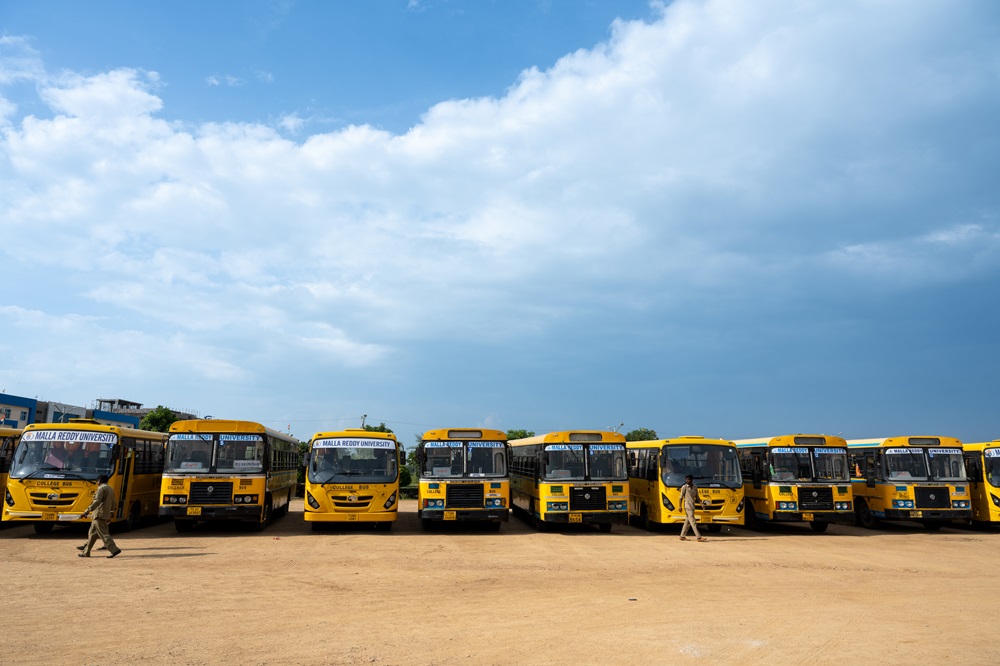 Malla Reddy University Powered by Emversity Transport Facility