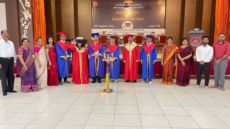 Manel Srinivas Nayak Institute of Management Convocation