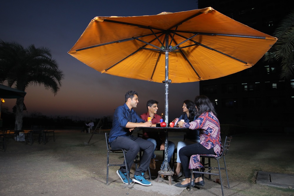 Marwadi University Powered by Emversity Night View