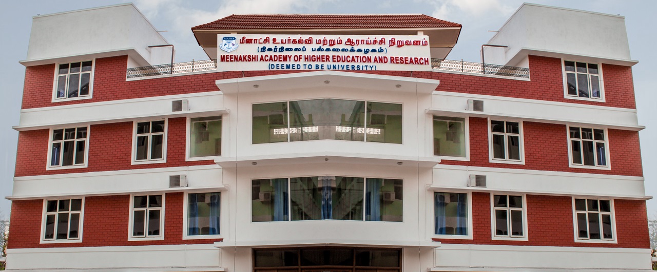 Meenakshi Academy of Higher Education and Research Main Building(2)